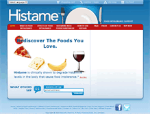 Tablet Screenshot of histame.com